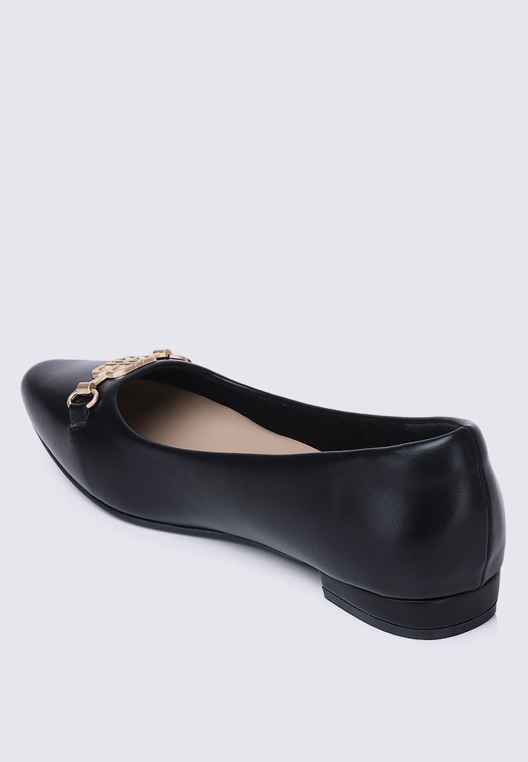 Elisa Comfy Pumps In BlackShoes - myballerine