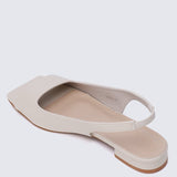 Eliz Comfy Sandals BeigeShoes - myballerine