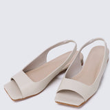 Eliz Comfy Sandals BeigeShoes - myballerine