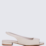 Eliz Comfy Sandals BeigeShoes - myballerine