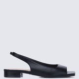 Eliz Comfy Sandals BlackShoes - myballerine
