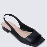 Eliz Comfy Sandals BlackShoes - myballerine
