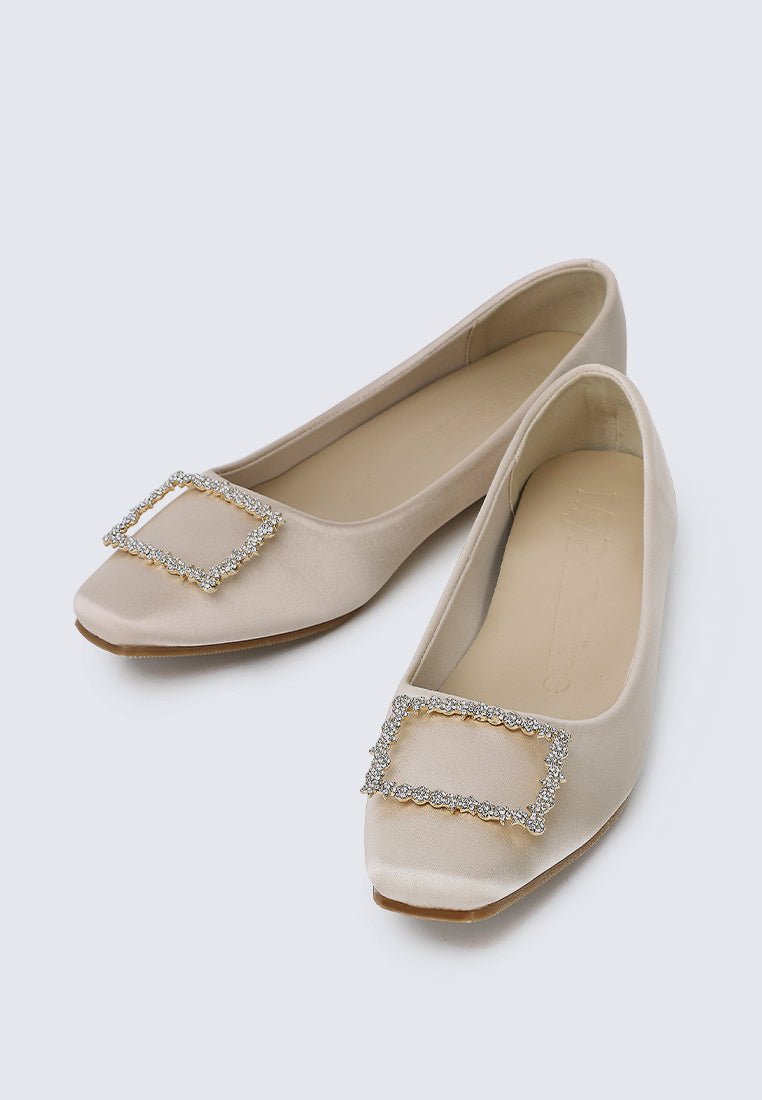 Elsa Comfy Ballerina In ChampagneShoes - myballerine