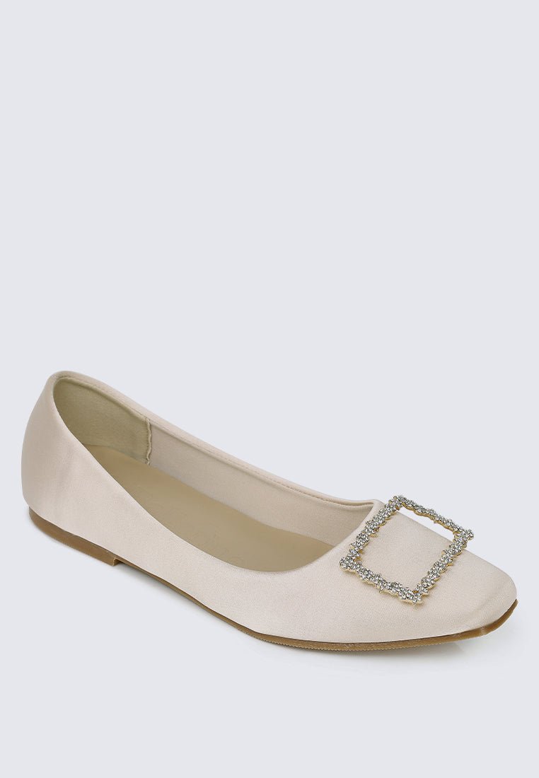 Elsa Comfy Ballerina In ChampagneShoes - myballerine