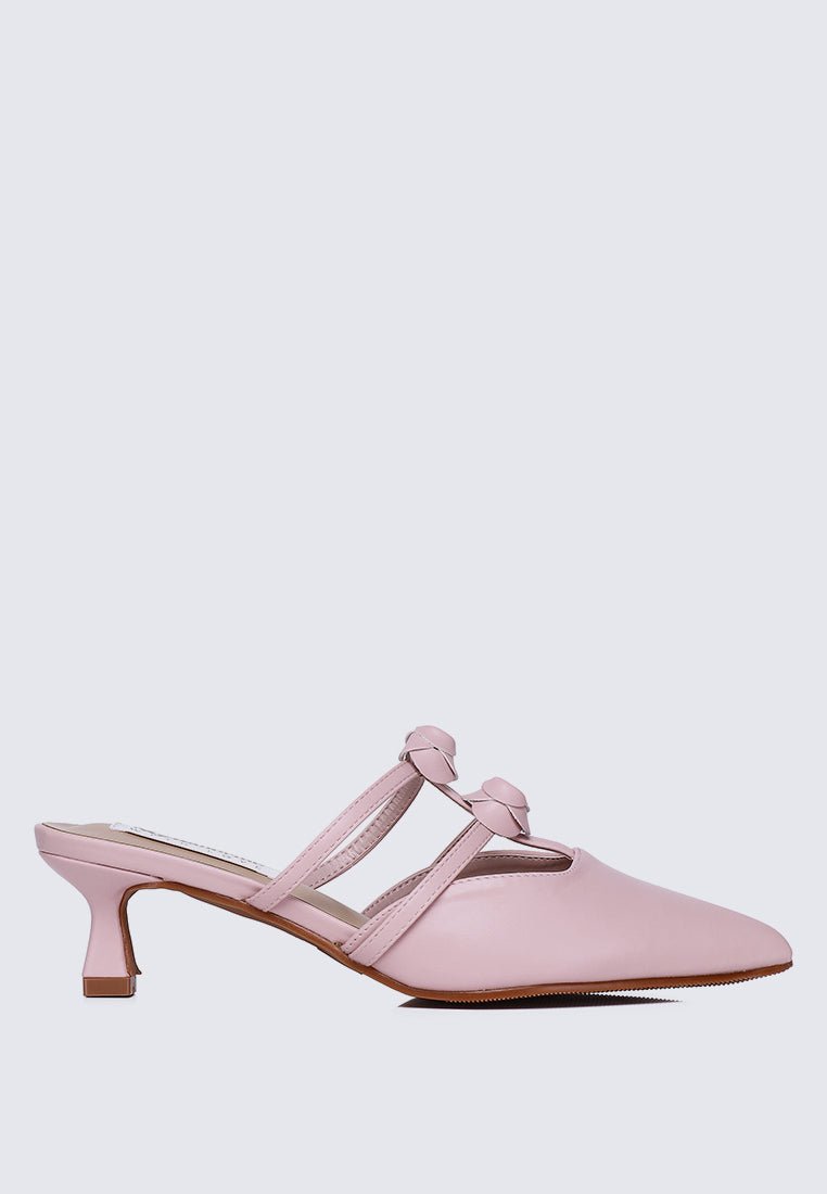 Enchantée Comfy Heels In PinkShoes - myballerine
