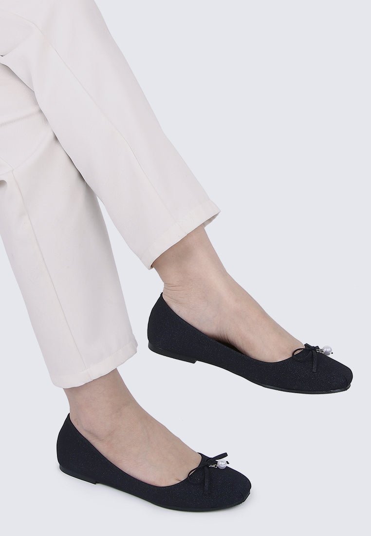 Gem Comfy Ballerina In BlackShoes - myballerine