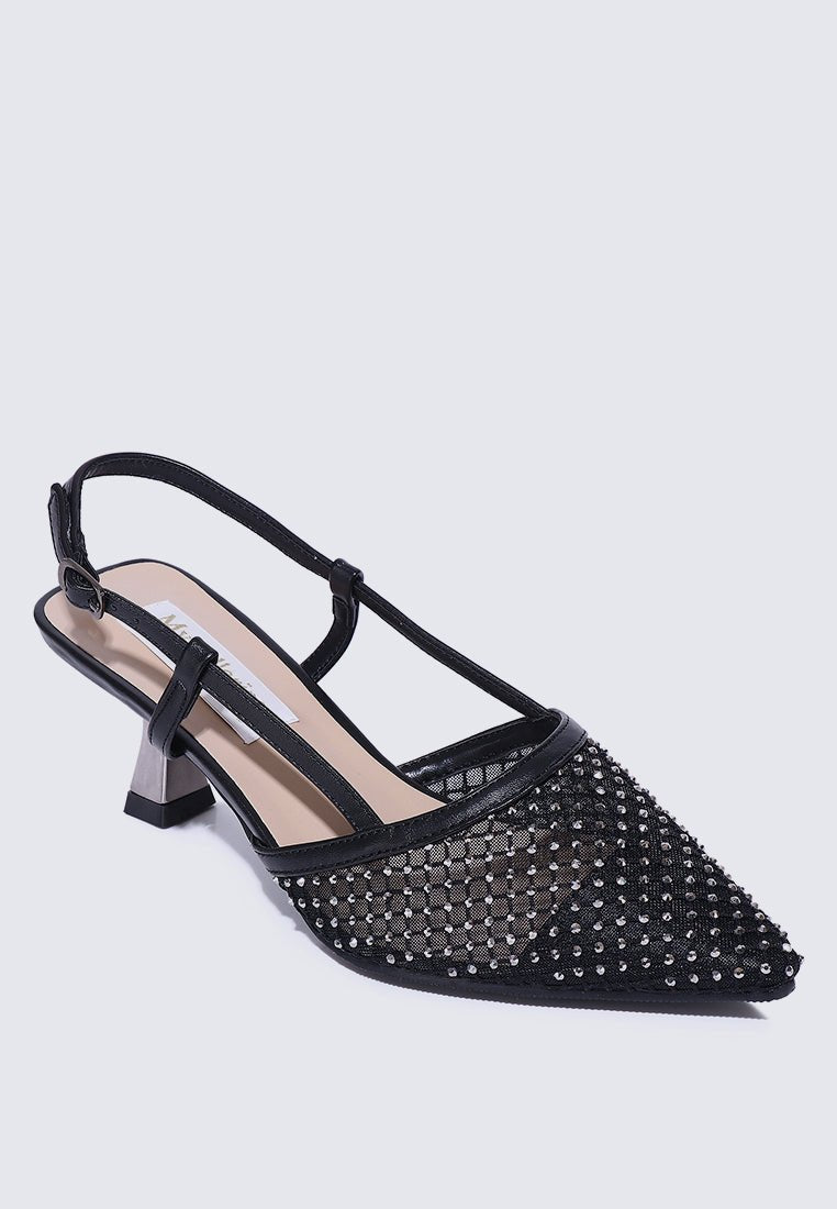 Gwen Comfy Heels In BlackShoes - myballerine