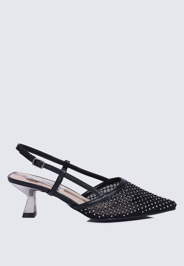 Gwen Comfy Heels In BlackShoes - myballerine