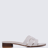 Isla Comfy Sandals In Off WhiteShoes - myballerine