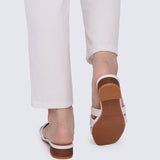 Isla Comfy Sandals In Off WhiteShoes - myballerine