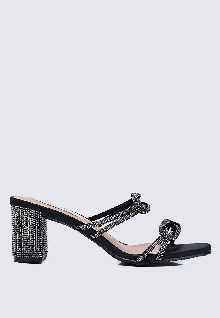 Jamila Comfy Heels In BlackShoes - myballerine
