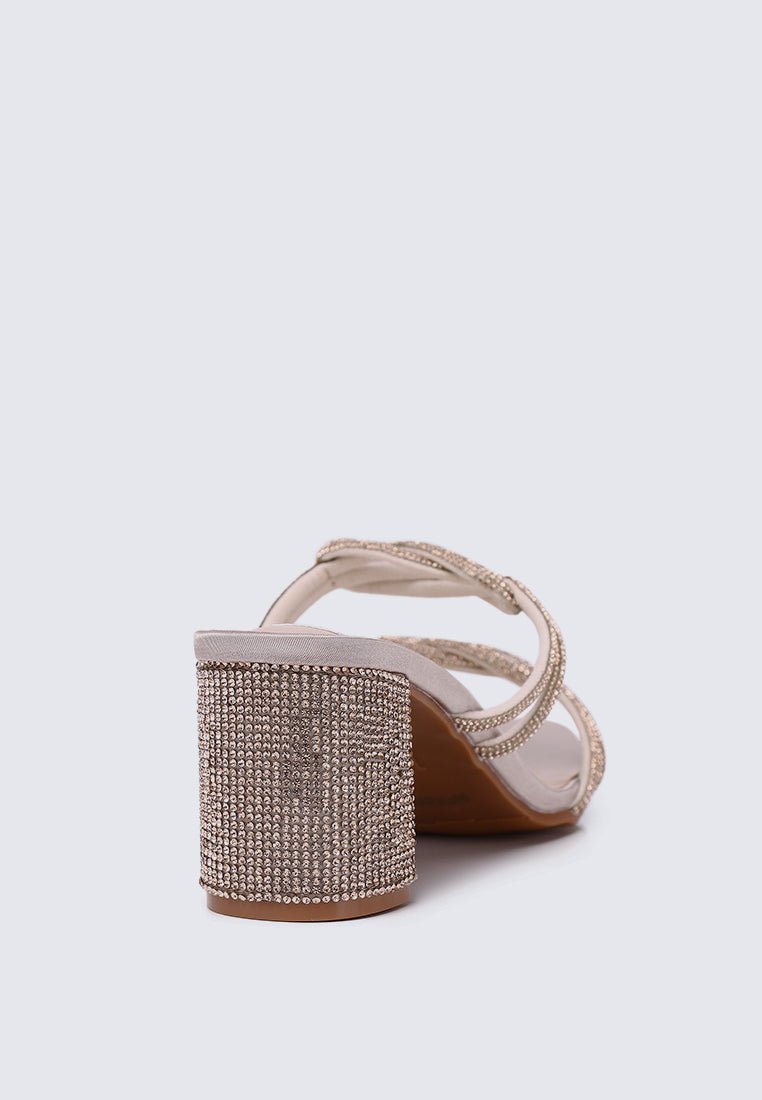 Jamila Comfy Heels In NudeShoes - myballerine