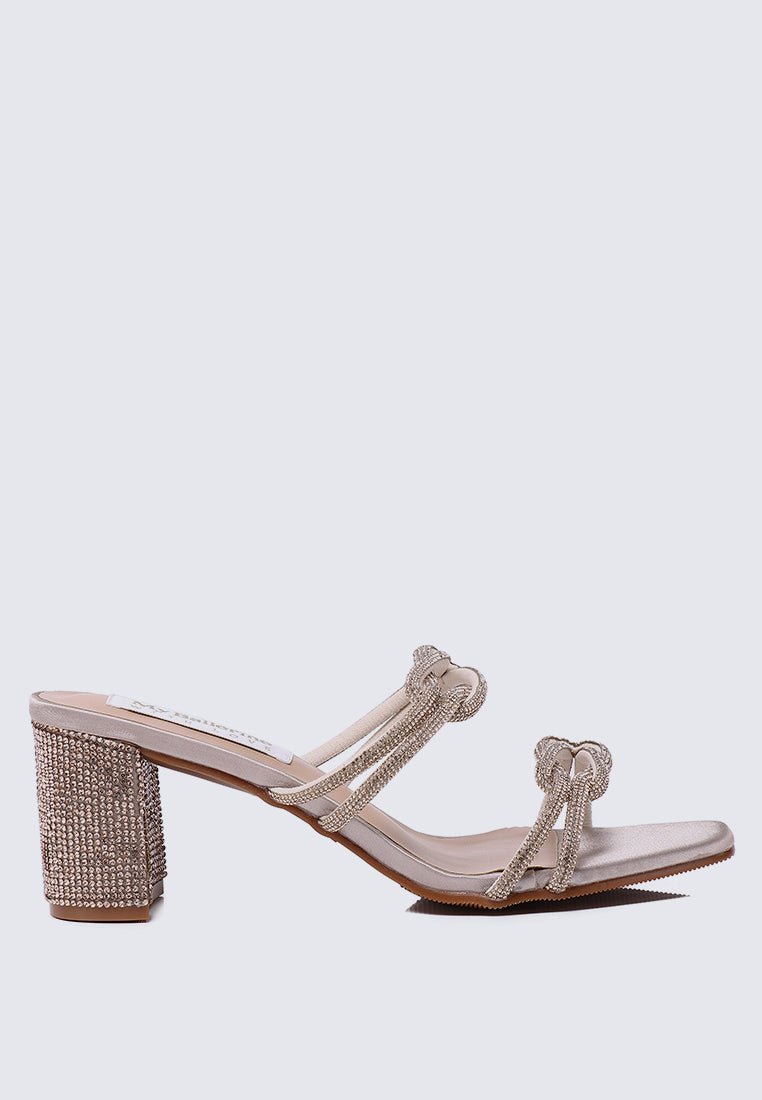 Jamila Comfy Heels In NudeShoes - myballerine