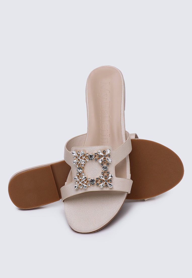 Jenny Comfy Sandals In NudeShoes - myballerine