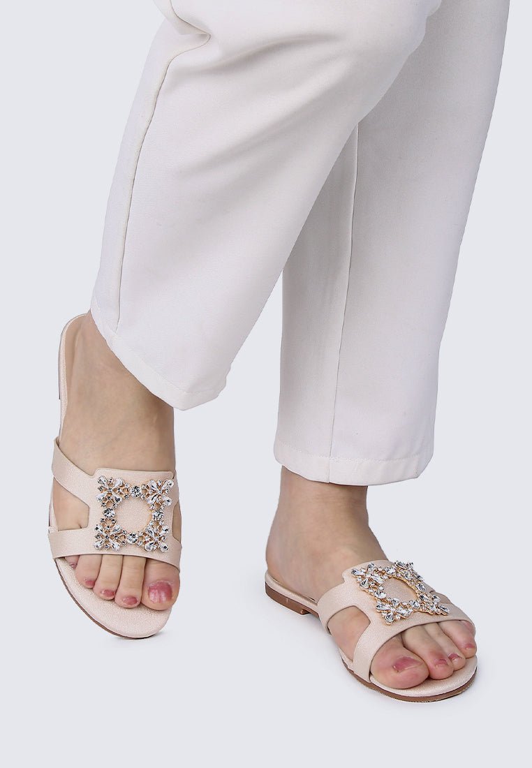 Jenny Comfy Sandals In NudeShoes - myballerine