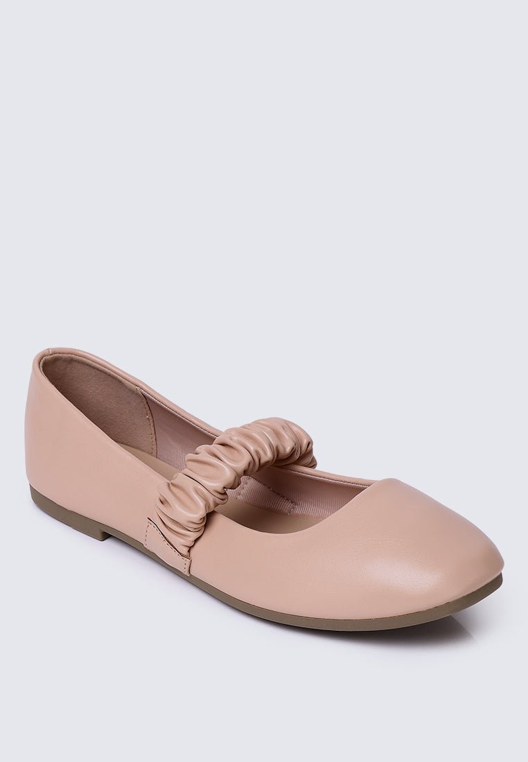Jojo Comfy Ballerina In NudeShoes - myballerine