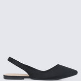 Kate Comfy Ballerina In BlackShoes - myballerine