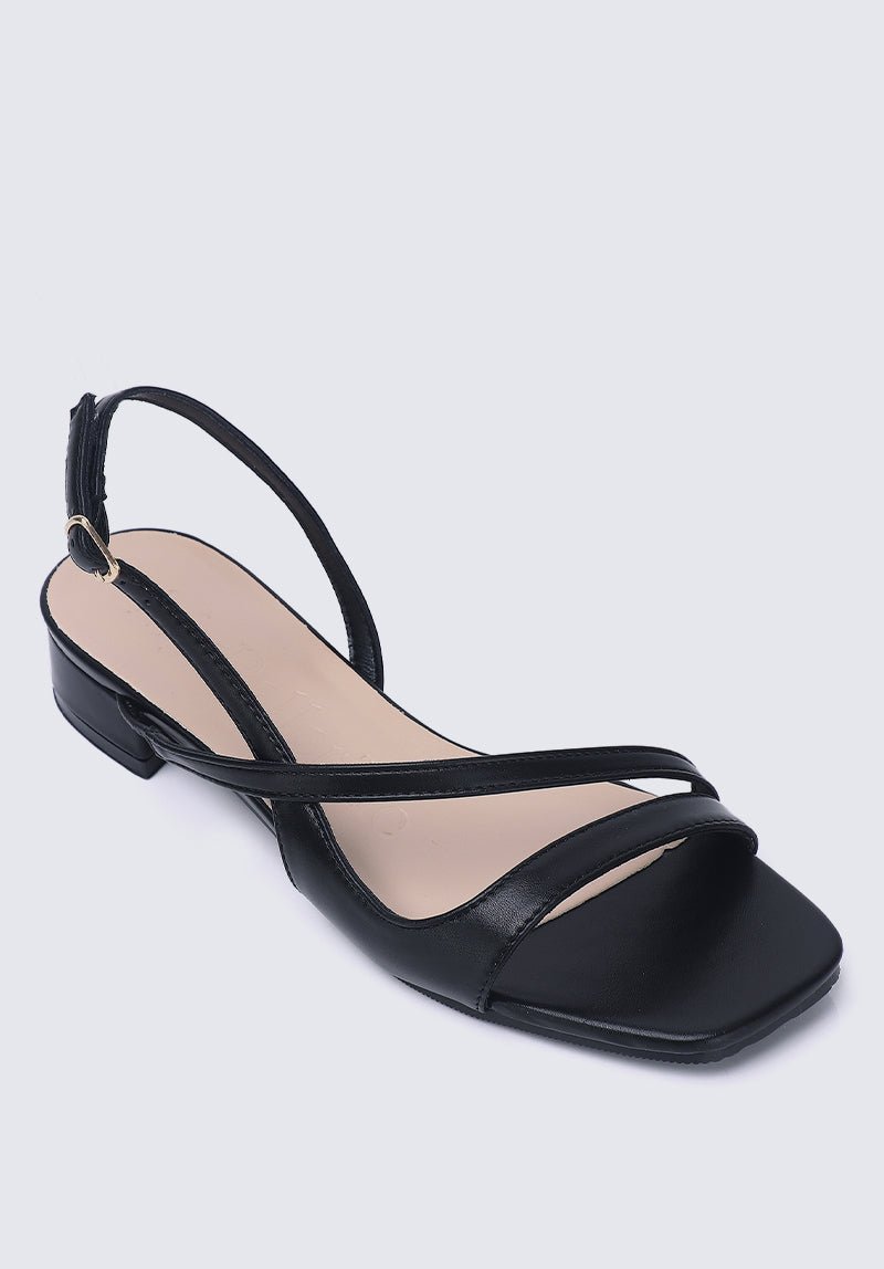 Kathy Comfy Sandals In BlackShoes - myballerine