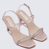 Kristine Comfy Heels In Champagne - myballerine