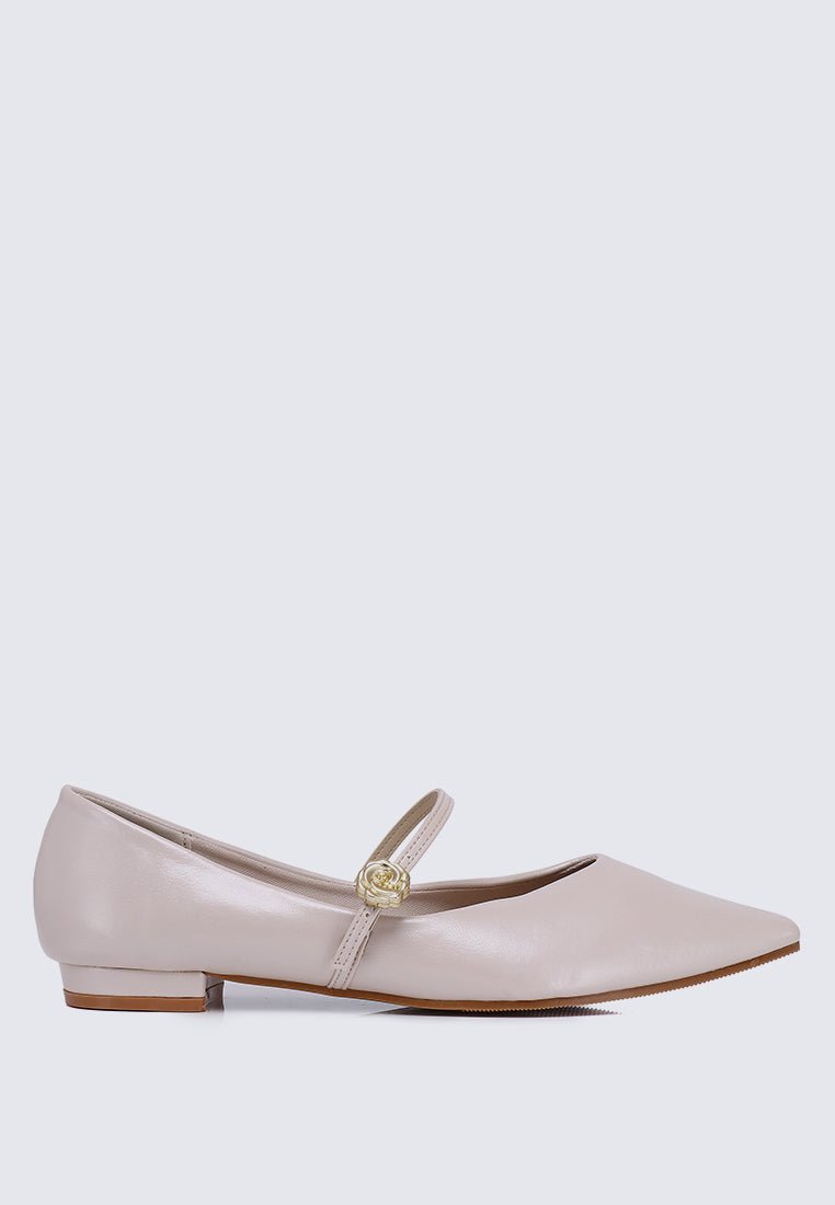 La Ros??e Comfy Ballerina In NudeShoes - myballerine