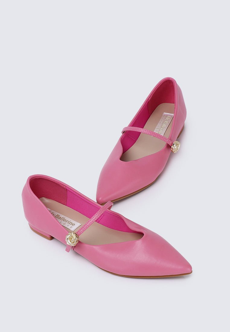 La Rosée Comfy Ballerina In PinkShoes - myballerine