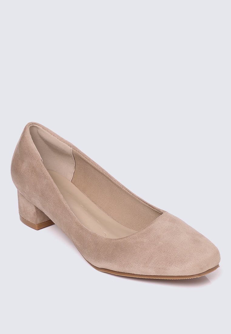 Leah Comfy Pumps In AlmondShoes - myballerine