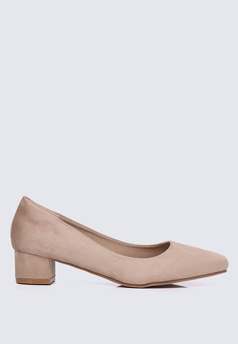 Leah Comfy Pumps In AlmondShoes - myballerine