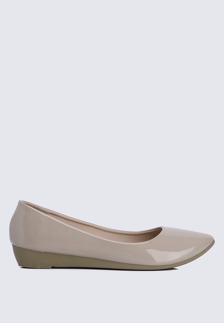 Lunna Comfy Ballerina In AlmondShoes - myballerine