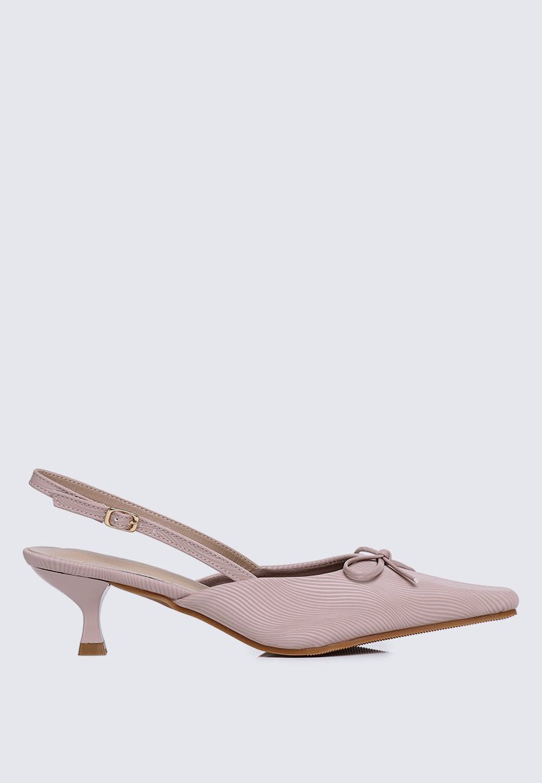 Lynn Comfy Heels In AlmondShoes - myballerine