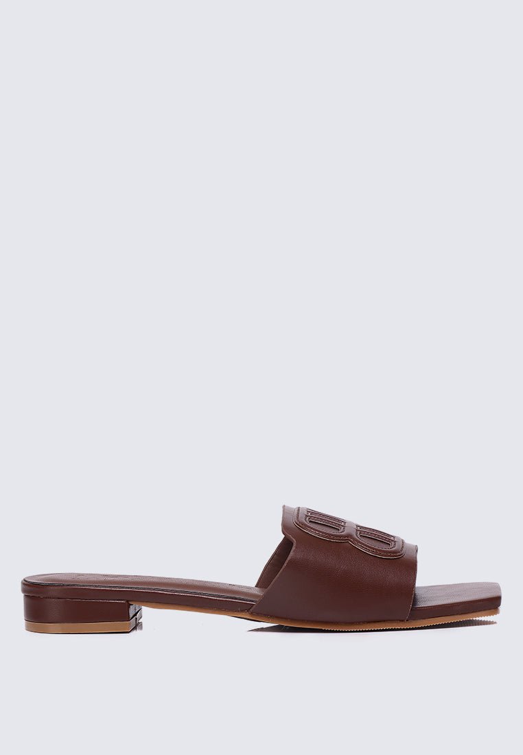 Michelle Comfy Sandals In BrownShoes - myballerine
