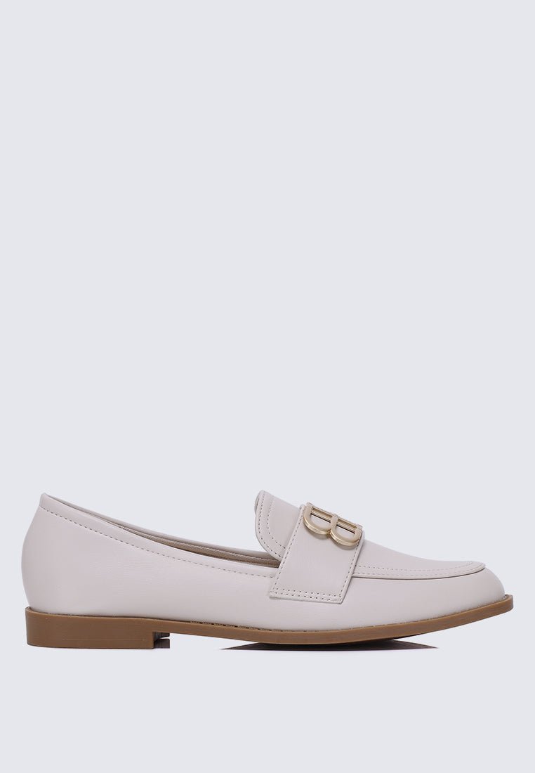 Minetta Comfy Loafers In BeigeShoes - myballerine