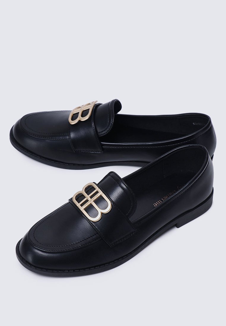 Minetta Comfy Loafers In BlackShoes - myballerine