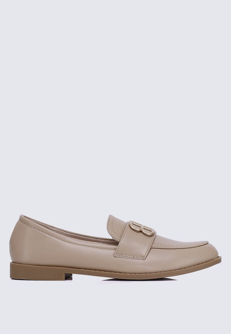 Minetta Comfy Loafers In NudeShoes - myballerine