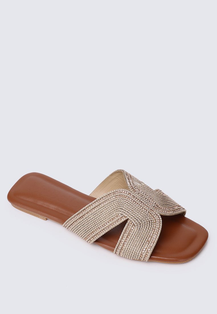 Mocca Comfy Sandals In TanShoes - myballerine