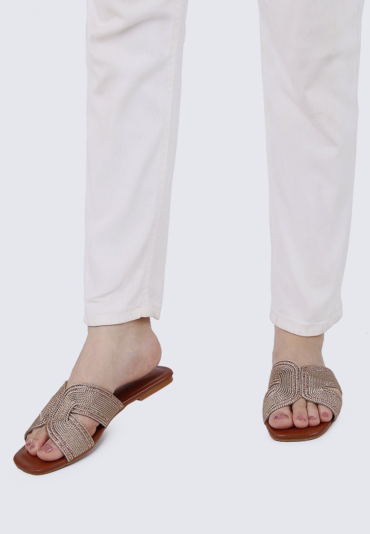 Mocca Comfy Sandals In TanShoes - myballerine