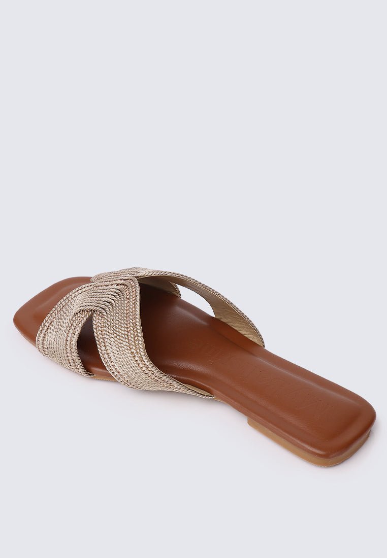 Mocca Comfy Sandals In TanShoes - myballerine