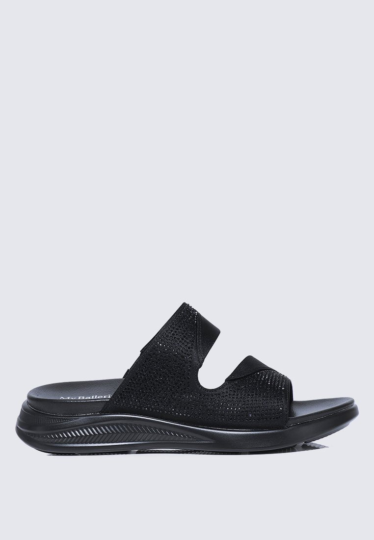 My Soft Steps Comfy Sandals In BlackShoes - myballerine