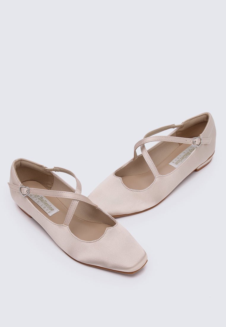 My Sweetheart Comfy Ballerina In Almond - myballerine