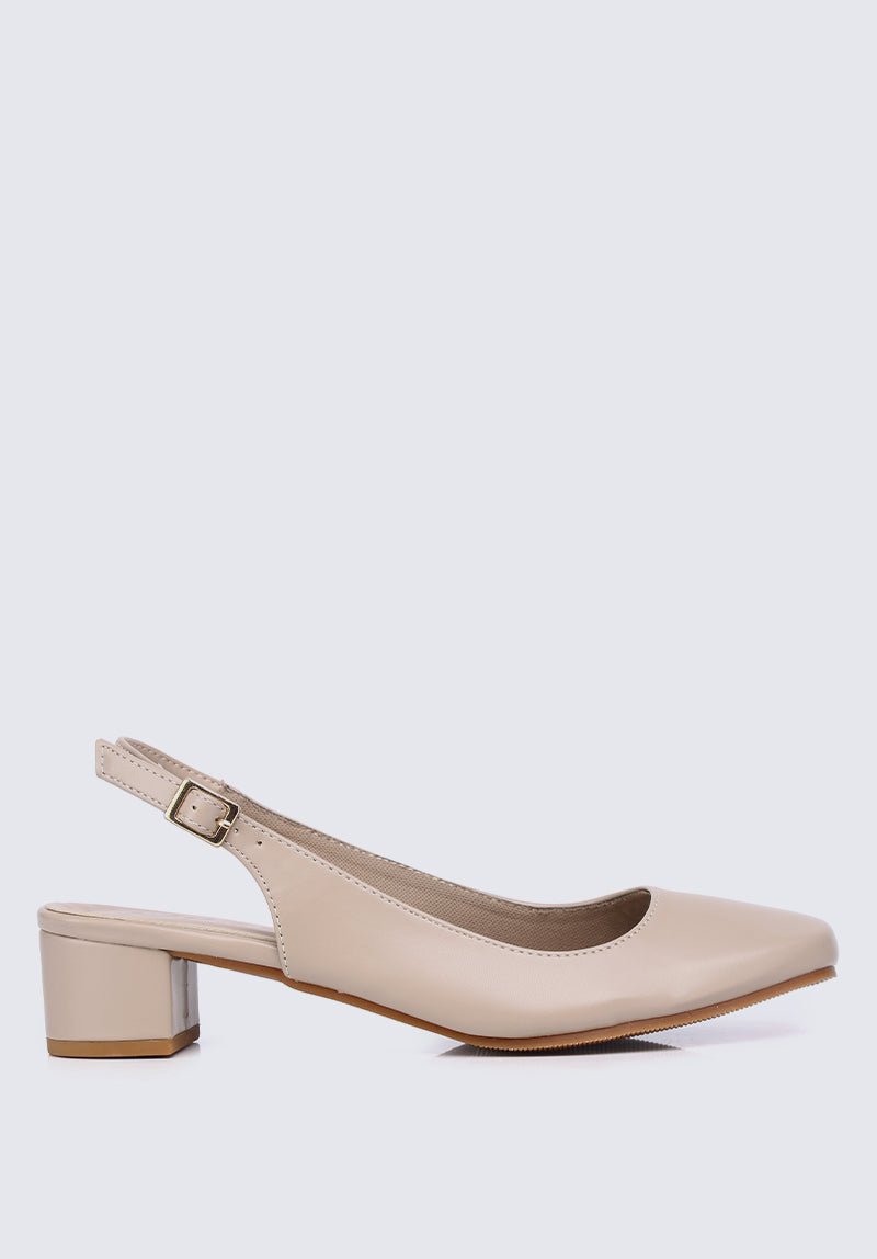 Palmer Comfy Heels In AlmondShoes - myballerine