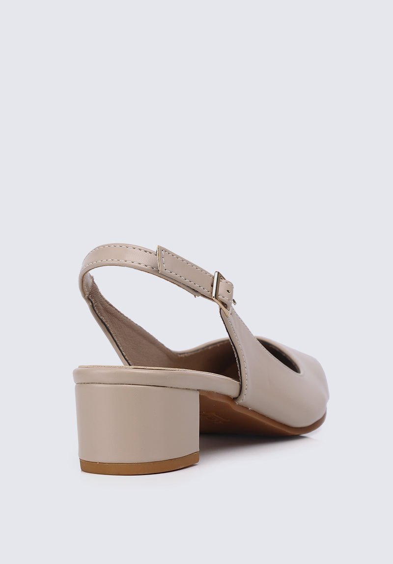 Palmer Comfy Heels In AlmondShoes - myballerine