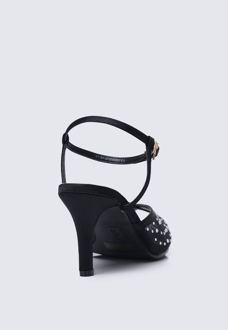 Ravenna Comfy Heels In BlackShoes - myballerine