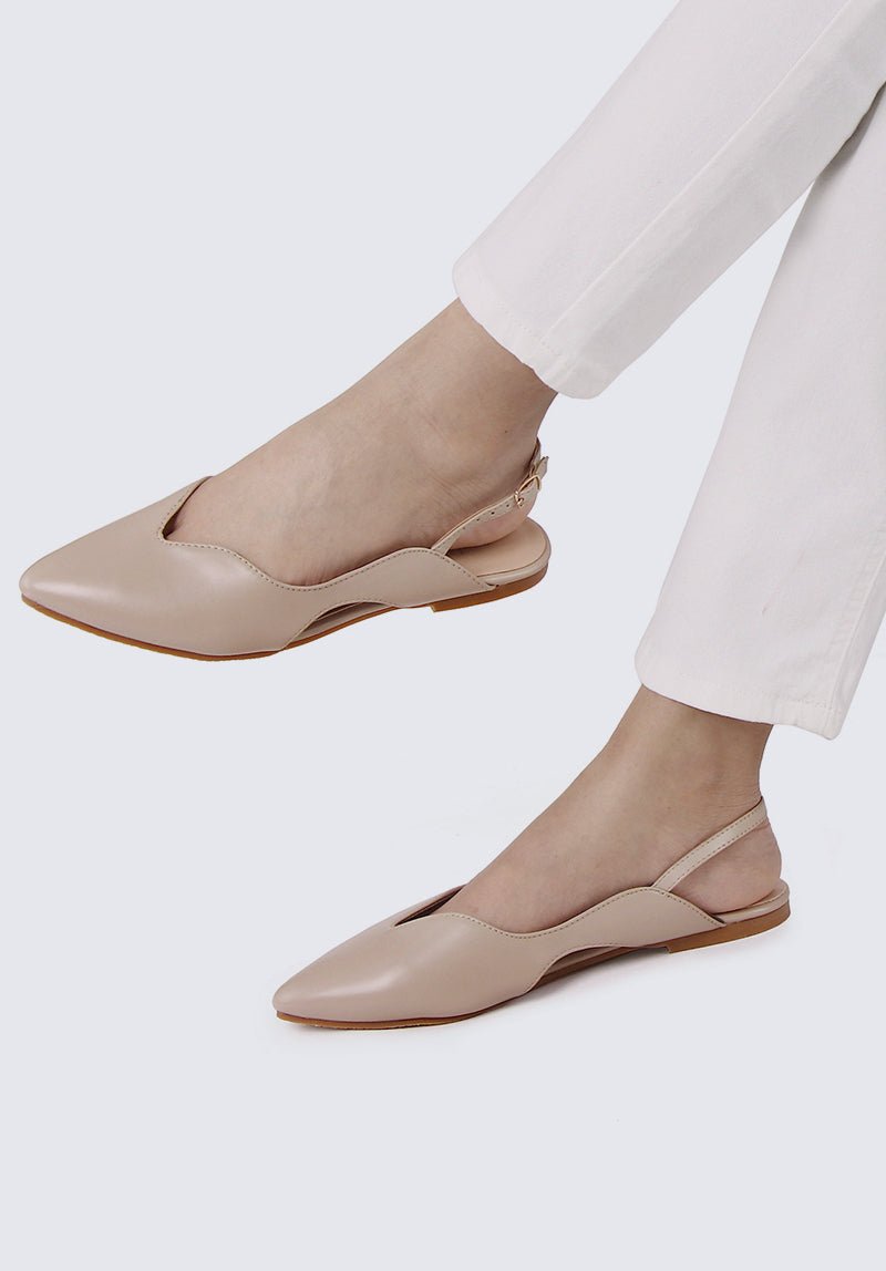 Riley Comfy Ballerina In AlmondShoes - myballerine