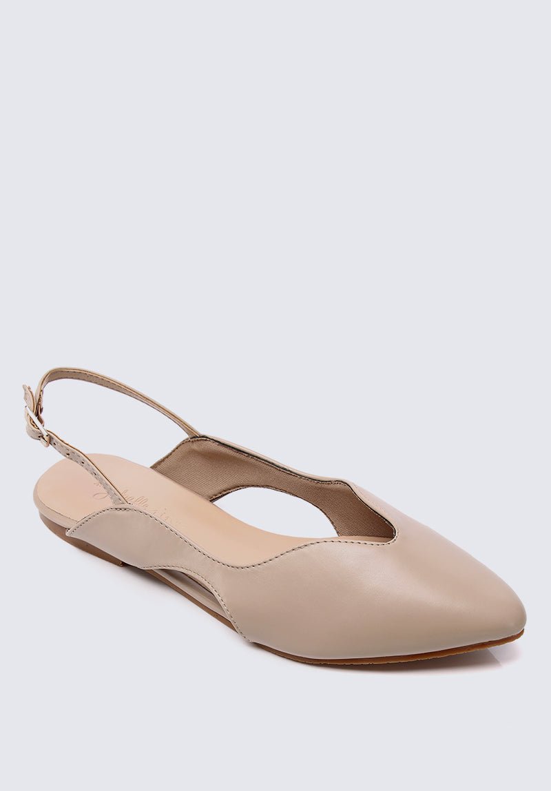 Riley Comfy Ballerina In AlmondShoes - myballerine