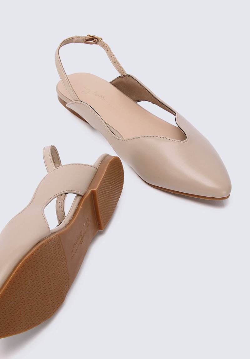 Riley Comfy Ballerina In AlmondShoes - myballerine