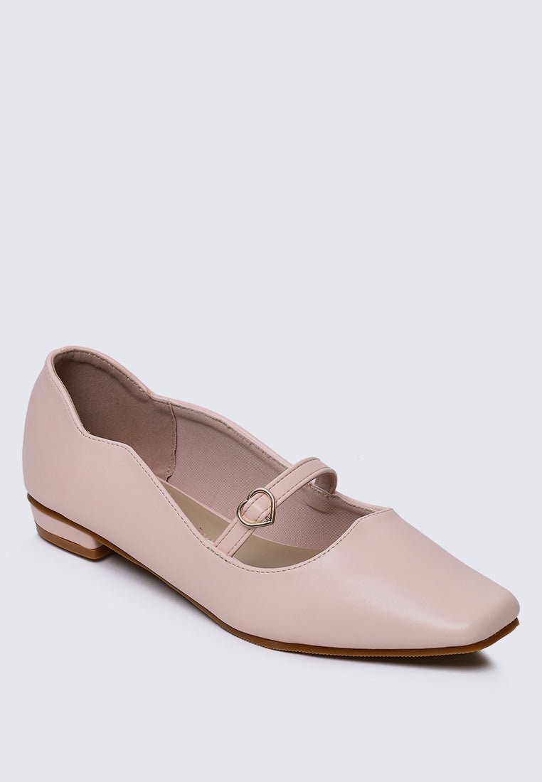 Romans' Cupid Comfy Ballerina In PinkShoes - myballerine
