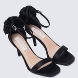 Roxanne Comfy Heels In BlackShoes - myballerine