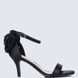 Roxanne Comfy Heels In BlackShoes - myballerine