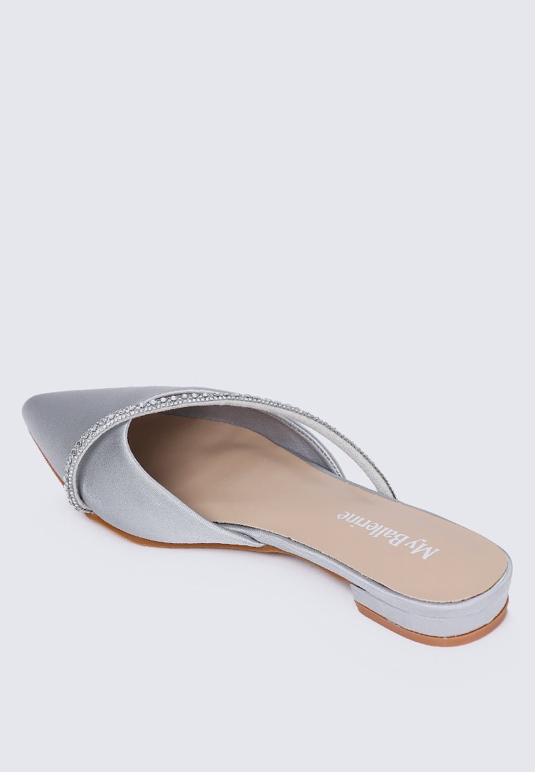 Vion Comfy Ballerina In SilverShoes - myballerine