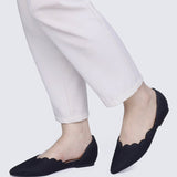 Wanisha Comfy Ballerina In BlackShoes - myballerine
