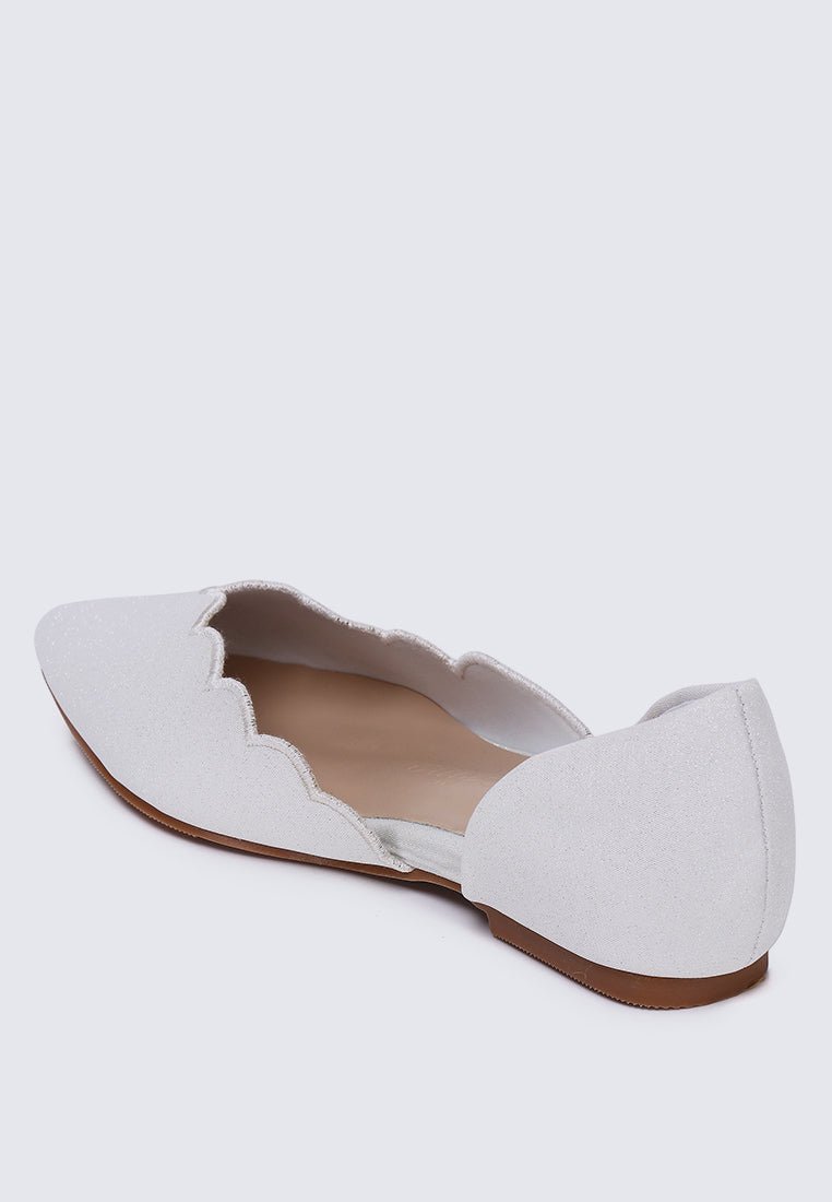 Wanisha Comfy Ballerina In IvoryShoes - myballerine